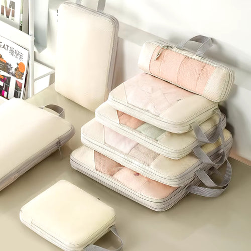 Compression Packing Cubes for Suitcases Travel Accessories Expandable Packing Organizers Lightweight Travel Organizer Cubes