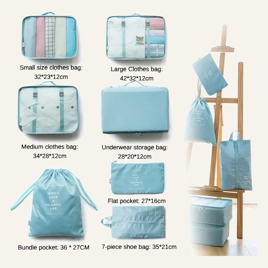 Size of each piece in centimeters, shown in light blue